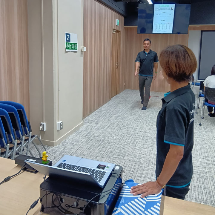 歩行姿勢測定会